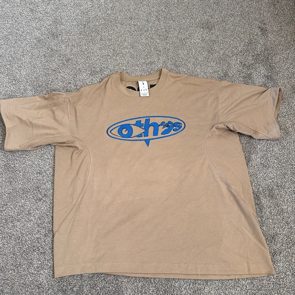 Nike x Off White Tan Graphic Men's Shirt